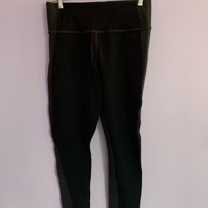 GAP two toned sculpt leggings